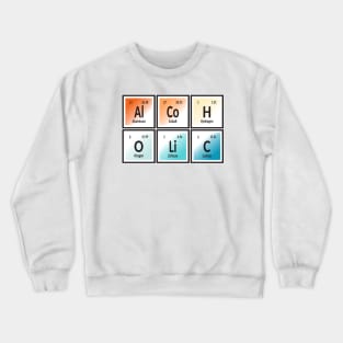 Alcoholic Periodic Table Crewneck Sweatshirt